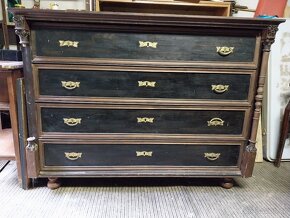 Stará dřevěná komoda - 4