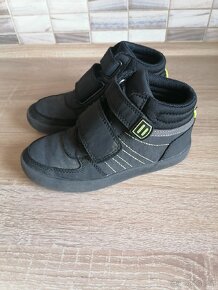 Černé kotníkové boty - 4