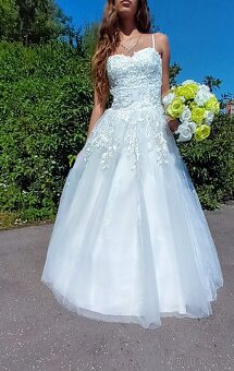 KRAJKOVÉ princeznovské svatební šaty - 4