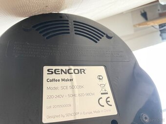 Kávovar Sencor SCE 5000BK černý - 4