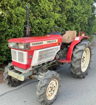 Traktor malotraktor Yanmar 2210, japonský traktor 22 koní - 4