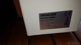 elektrický přímotop Sencor - 4