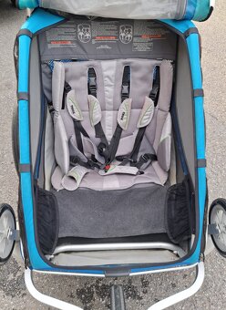 THULE CX2 vozík a kočárek pro 2 děti - 4