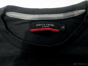 Černé tričko / triko Pierre Cardin - vel. XS - 4