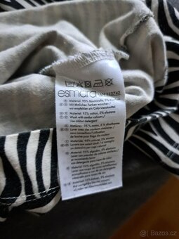 Dámské zebří tričko, vel. S-M, zn. Esmara - 4