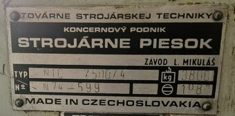 Nůžky tabulové el.mech NTC 2500/4 - 4