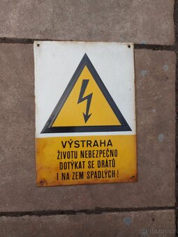 Prodám smaltované cedule - 4