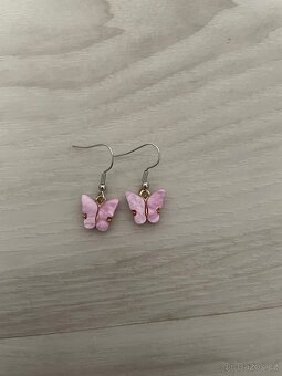 Nove náušnice motylek - 4