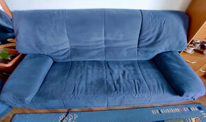 Sedací souprava modrá - 4