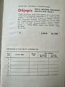 Dějepis pro 8. ročník základní devítileté školy - SPN 1969

 - 4