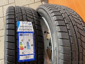 NANUQ originá škoda alu disky z Octvia IV 215 55 R17 - 4