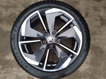 Prodám orig. alu zimní sadu 17" Škoda Octavia 4 - 4