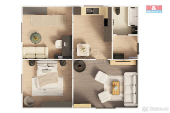 Prodej nájemního domu, 250 m², Ostrava - Hrabová - 4
