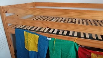 Patrová dětská postel s roštem - 4