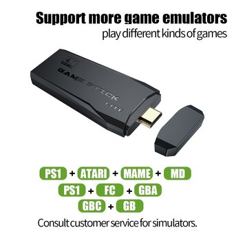 TV hdmi Herní Konzole se 2 ovladači 10000 her - 4