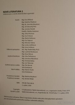 Učebnice Literatury pro SŠ - 4