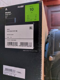 Burton Step On- pánské SNB boty vel. 43 - 4