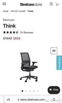 kancelářská židle Steelcase Think - 4
