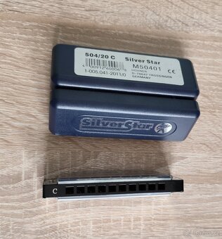 FOUKACÍ HARMONIKA HOHNER SILVER STAR 504/20C - 4