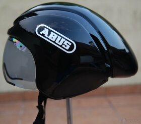 Časovkařská přilba Abus GameChanger TT shiny black - 4
