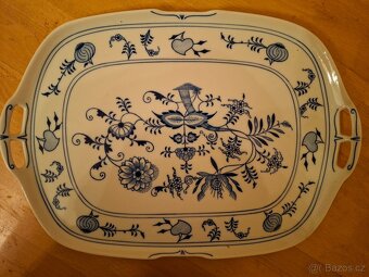 Original Bohemia ZWIEBELMUSTER porcelán - cibulák - 4