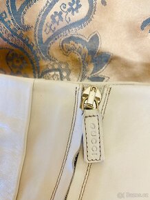 Gucci kotníčkové elegantní kožené boty, vel.38 - 4