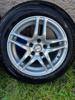 ALU kola 5x100 57,1 ET 35 r14 s pneu 165/70 NEXEN - 4