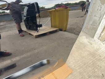 Posuvné dveře Opel Combo E levé, plné, kód barvy G7R - 4