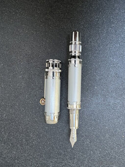 Montblanc skvělé postavy Leonardo da Vinci 3000 LE plnicí pe - 4