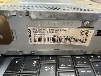 Autorádio Škoda MS 202 Music System Fabia 1 F1 - 4
