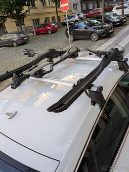3× střešní nosič na kolo – 2× AUDI, 1× THULE 598 - 4