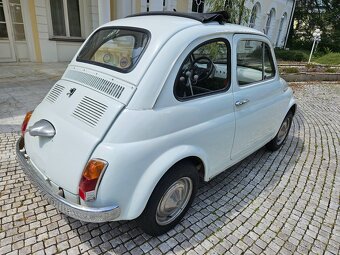 Fiat Nuova 500 110F 1.série r.v.1966,Dovoz Itálie,bez koroze - 4
