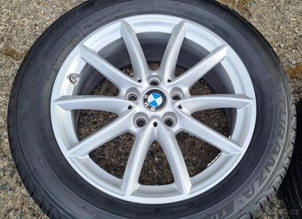 Orig. letní kola BMW X1, 5x112 Bridgestone 225/55R17, 7mm - 4
