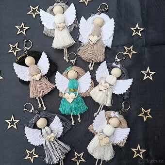 Klíčenka Andělka - nová - 4