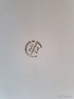 starý porcelánový tác MZ Altrohlau CMR Czechoslovakia - 4