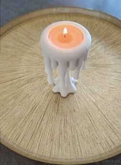 Originální 3D dekorace – svíčka - 4