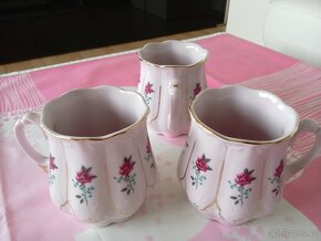 růžový porcelán,český vývozní,vhodný dárek - 4