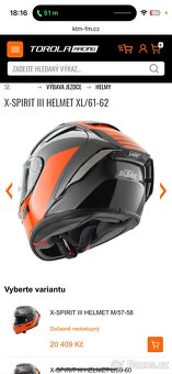 X-SPIRIT III HELMET XL/61-62 Přilba - 4