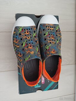 Skechers nazouváky DINO vel. 35, 22cm - 4