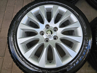 ALU letní kola Škoda 5x112 R17 Superb II Laurel - 4