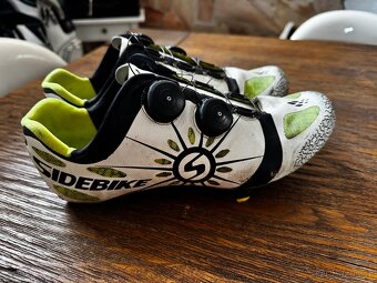 Boty,tretry na kolo,SIDEBIKE Carbon,vel. 43,kufry Shimano - 4