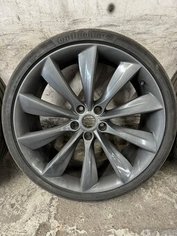 Sada ojetých kol Tesla model S turbine wheel 21” kolo - 4