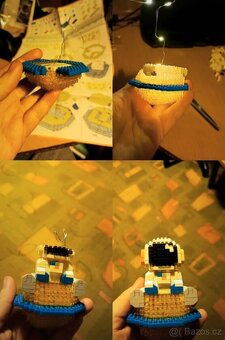Miniaturní lego astronauti (svítí) - 4