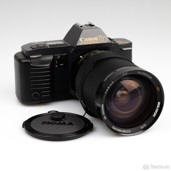 Canon T70 + objektiv 28-200mm 3,8-5,5 - 4