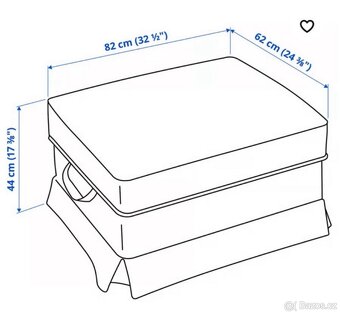 IKEA Sedacka ektorp rohova - 4