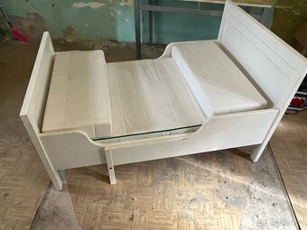 IKEA SUNDVIK dětsk rostoucí postel, včetně roštu, matrace - 4