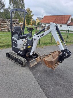 Minibagr Bobcat E10, 3x lžíce - 4