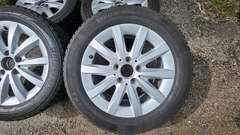 ALU kola Mercedes 5x112 + Continental 205 - 4