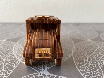 Nový dřevěný model Iveco "Karel" - Dakar, Macík jr. - 4