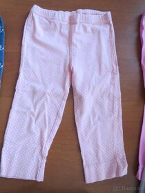 dívčí legíny 86  Zara ,F&F, krásné, balik oblečení 86 - 4